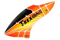 Airbrush Fiberglass Sunrise Light Canopy - TREX 450 PRO V2